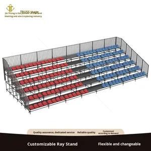 Gradas Rectangulares Desmontables y Desmontables de la Marca <span class=keywords><strong>Rhea</strong></span>, para Uso en Eventos y Hipódromos, Provenientes de China - Product Image 5