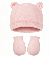 Geyoga - Juego de 12 Piezas de Gorro, Manoplas y Guantes Unisex para Recién Nacidos, 100% Algodón