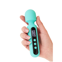 Großhandel 10-Gang stark vibrierend wiederauf ladbare weibliche Mastur bator USB-Netzteil LCD AV-Stick G-Punkt Vibrator für Paare