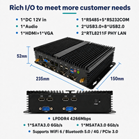 Mini PC Industrial Sin Ventilador Rockchip RK3576, NPU 6 TOPS, Garantía de 3 Años, WIFI6, 4K 120HZ, 8K 60HZ, LPDDR4 4266 Mbps
