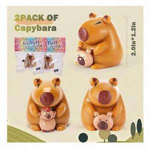 Mini Capybara de Haute Qualité OEM, Jouet Anti-Stress en TPR Écologique Certifié EN71, Logo Personnalisé, Jouet Promotionnel TOYSRUNNER - Product Image 2
