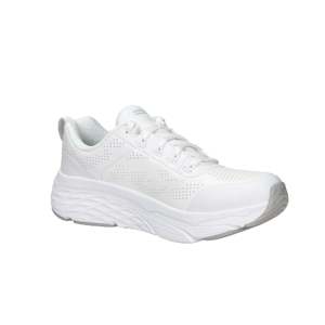 รองเท้าผ้าใบ Skechers Donna สีขาว ไซส์ 40 รุ่น Max Cushion รองเท้าเดิน - Product Image 2