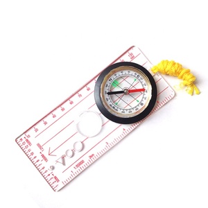 La Bàn Acrylic Chất Lượng Cao Thước Đo Bản Đồ La Bàn Phát Sáng Gấp Gọn Phát Sáng - Product Image 1