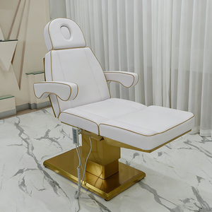 เตียงนวดไฟฟ้าหนัง PU คุณภาพสูงสำหรับต่อขนตา สักคิ้ว ศัลยกรรมตกแต่ง และใช้ในร้านเสริมสวยเชิงพาณิชย์ - Product Image 4