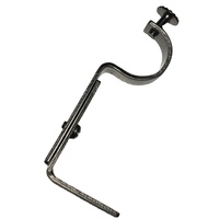 Support de tringle à rideau réglable en longueur, base pour tringle romaine, accessoires de rideaux, support auxiliaire, cadre de support minimaliste