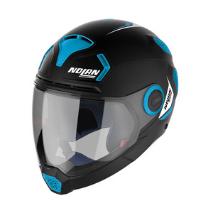 Casco Nolan N30 4 Vp Blu Nero XL in Policarbonato con Mentoniera Staccabile per Moto - Product Image 1