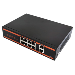 厂家直销8端口OEM PoE交换机48V <span class=keywords><strong>2</strong></span> 10/100/1000上行RJ45端口全千兆PoE交换机用于IP摄像机 - Product Image 2