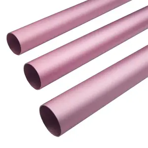 2024 6063 6082 Series Anodizing Aluminium Alloy Profile Tube Rectangular Round Oval Square Tubing Hollow Round Pipe