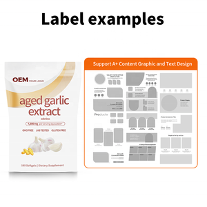 Cápsulas de Aceite de Ajo Negro 100% Natural Sin Olor OEM, Bajo MOQ, Suministro con Prueba COA para Vendedores de Plataformas de Comercio Electrónico - Product Image 6