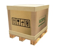 Boîte en nid d'abeille en carton robuste écologique Matériau recyclé et économique pour le commerce électronique et l'utilisation industrielle