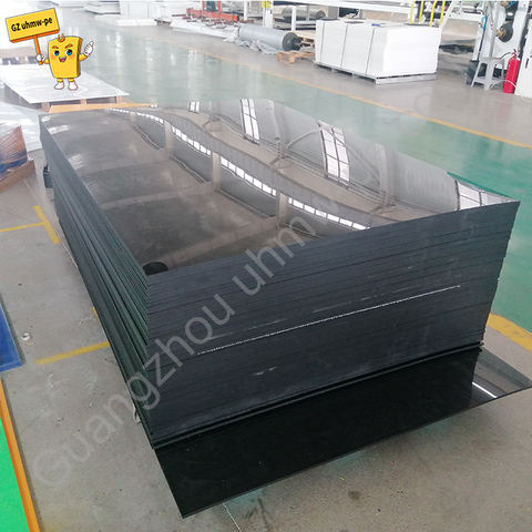 High Quality 3mm-40mm Thickness 4x8 Ft Black HDPE Sheets with Cutting Service High Wear Resistant Factory Direct Supply