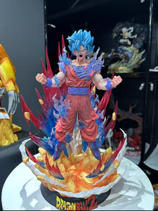 ฟิกเกอร์แอคชั่น GK อะนิเมะญี่ปุ่น1:6โกคุสีน้ำเงิน45ซม. จากดราก้อนบอล Z - Product Image 5