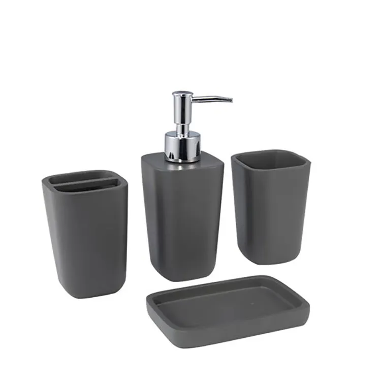 Kit de combinación de baño, juego de cerámica para el hogar, nuevo estilo moderno, venta directa de fábrica, 4 piezas