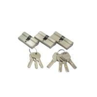 Serrure à cylindre en laiton massif à double ouverture Iron Keys, cylindre de serrure à mortaise de qualité ANSI 1 avec option 3 clés