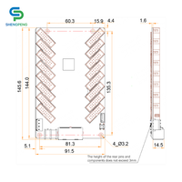 Novastar DH7516-S Serisi HD Tam Renkli LED Video Ekran Alıcı Kartı (LED Ekranlar için)