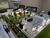 El Modelo de Villa Moderna y Sencilla Más Popular Entre los Jóvenes, Maqueta Arquitectónica a Escala, Fabricación de Maquetas de Edificios en 3D