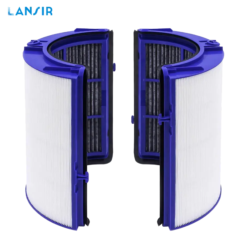 Lansir Filter Pengganti Karbon Aktif True HEPA Filter untuk Pemurni Udara Dyson HP06 TP06 Model Bagian No 970341 "-01
