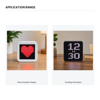 Module d'affichage matriciel LED 8*8, 64 pixels, carte cascade DIN CLK CS pour projets de texte défilant Arduino