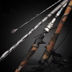 2.1m 2.28m 2.4m High Quality Reel Set and Super <b>Light</b> Super Hard 2 Section Surf Rod Carbon Fiber Fishing Rod - Product Image 5