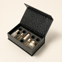 Scatola Regalo Cosmetica di Lusso Impermeabile con Logo Personalizzato, Confezione Rigida Magnetica con Spugna per Set di Trucchi