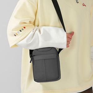 Unisex Casual Sling Travel <b>Purse</b> for Work Business College <b>Small</b> Messenger Shoulder Bag - Product Image 4