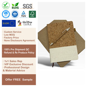 Agendas B5 <span class=keywords><strong>en</strong></span> bois <span class=keywords><strong>de</strong></span> <span class=keywords><strong>bambou</strong></span> avec pages lignées pour usage professionnel, fabrication écologique - Product Image 1