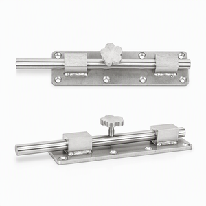 <span class=keywords><strong>Loquet</strong></span> de porte en acier inoxydable 304 de 410 mm, renforcé, soudé, avec bouton à prise facile, pré-percé, pour <span class=keywords><strong>portail</strong></span> - Product Image 3