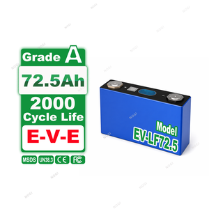 Cellule de batterie LiFePO4 E VE 3.2V 72.5Ah A42-V1.1, cellule de batterie LFP à décharge élevée, décharge de pointe 12C, batterie haute puissance - Product Image 1