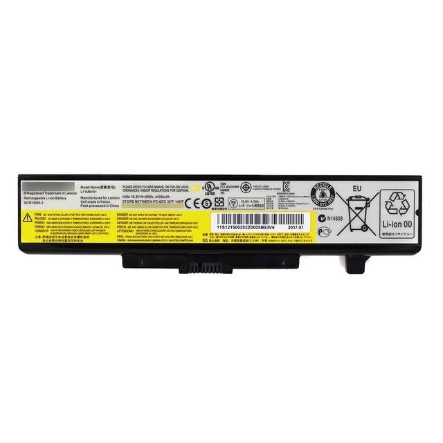 L11M6Y01 Laptop Battery Replacement for Y480 Y580 G480 G580 Z380 Z480 Z580 Z585 Notebook Battery Pack