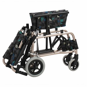 Silla de ruedas oriental ligera, plegable, mini, ultraligera, portátil, manual, para ancianos y discapacitados - Product Image 2