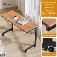 Bureau d'ordinateur de bureau minimaliste moderne, durable, facile à assembler, table de chevet moderne pour chambre à coucher, table d'appoint
