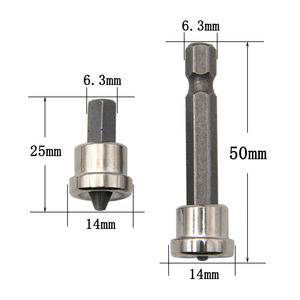 उच्च गुणवत्ता चुंबकीय स्थिति स्क्रूड्राइवर बिट्स टिप वुडवर्किंग स्क्रू हेक्स शेंक जिप्सम बोर्ड स्थिति बिट बैच सिर - Product Image 3