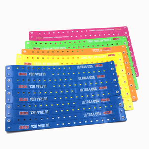 Pulsera de identificación de vinilo/<span class=keywords><strong>PVC</strong></span> impermeable promocional pulsera de vinilo desechable de plástico personalizada para eventos - Product Image 6