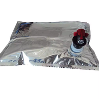 Sacs Bag-in-Box de 1L, 1.5L, 3L, 5L, 10L, 20L avec valve Vitop de qualité alimentaire pour jus, huile d'olive et vin rouge – Emballage BIB