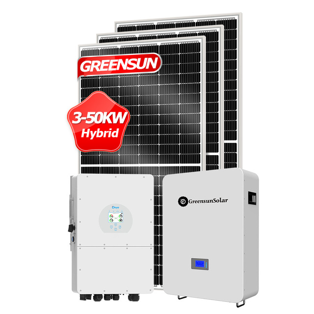 Cheapest Solar Panel 10000W System Complete Home Solar Energy System 10 Kw Hybrid