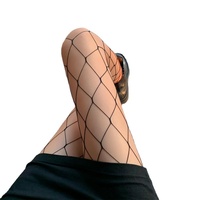 Femmes printemps été luxe longs collants Transparent mince maille bas strass cuisse-haute imprimé Nylons Spandex