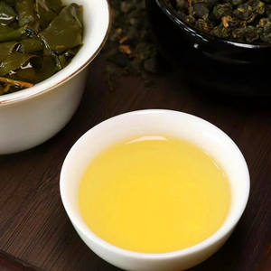 Panic buy-té <span class=keywords><strong>Oolong</strong></span> orgánico de alta montaña de Taiwán, té verde de hoja suelta - Product Image 6