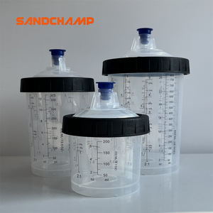 ถ้วยผสมสีพลาสติกแบบประหยัด ขนาด 400 มล. 650 มล. ระบบถ้วยสี <span class=keywords><strong>TPS</strong></span> 1.0 ถ้วยพ่นสี PPS - Product Image 4