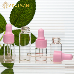 Mini Botellas de Vidrio de Lujo para Aceite Corporal de 1 ml, 2 ml, 3 ml y 5 ml, Botellas Portátiles para Aceites Esenciales - Product Image 2