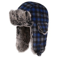 Tùy Chỉnh Kẻ Sọc Nga Ushanka Liên Xô Lông Mũ Vành Tai - Product Image 6