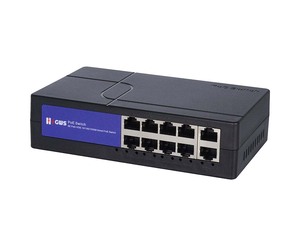 สวิตช์กิกะบิต10พอร์ต8*10/100ม. + RJ45อัปลิงค์2*1000ม. สำหรับ NVR POE - Product Image 2