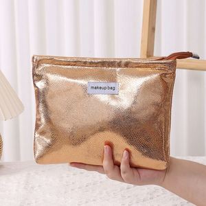 Large Capacity PU Leather Makeup Bag Hold PU Multi-layer Makeup Bag <b>Storage</b> Travel <b>Toiletry</b> Thickened Makeup Bag - Product Image 4