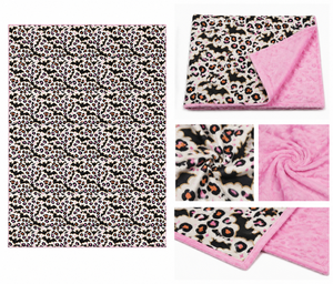 Ensemble de literie d'hiver en gros pour bébé : Couverture bleue imprimée animaux en bambou et bois biologiques et gigoteuse à manches longues pour enfant - Product Image 6