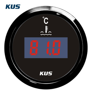 Nuevo Medidor Digital de Temperatura del Agua KUS <span class=keywords><strong>CETR</strong></span> 12/24V DC 52mm, 316SS IP67 25~120C, Sensor de Temperatura para Generador Marino, Garantía de 12 Meses - Product Image 3