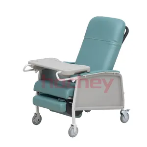 Hochey 병원 전기 안락 의자 헌혈 의자 노인을위한 식탁이있는 전기 안락 의자