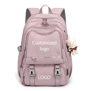 JIANGLIDA Wholesale Customized Logo Backpack Manufacturers China 2024 Mochilas Escolares School Backpacks For Students Girl