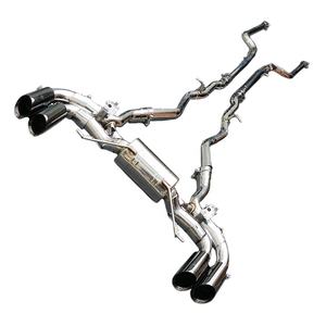 Escape Personalizado Catback para <span class=keywords><strong>BMW</strong></span> <span class=keywords><strong>M8</strong></span> F91/F92/F93 S63 4.4T <span class=keywords><strong>V8</strong></span>, Silenciador SS304 con Control Remoto Valvetronic, Tubo de Escape de Acero Inoxidable 304 - Product Image 3