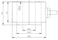 Fournisseur personnalisé RUIJIA Transducteur de cellule de charge de type anneau RJ-9200 100KN-200KN Capteur de force de trou traversant à haute rigidité pour électronique