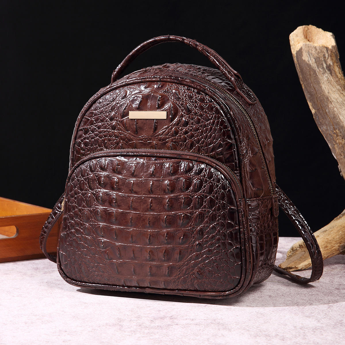 PG825 วอลนัทสีน้ำตาล