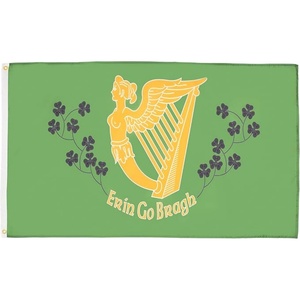 Nouveau drapeau <span class=keywords><strong>de</strong></span> l'Irlande Son of Erin Go Bragh 3x5 pieds, haute qualité, couleurs vives, grand drapeau irlandais pour la décoration <span class=keywords><strong>de</strong></span> fête, intérieur et extérieur - Product Image 3
